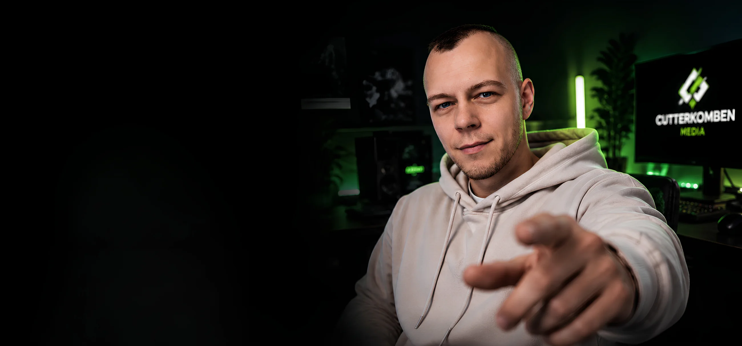 Visuelles Produktionsstudio für Musik und KI-Content